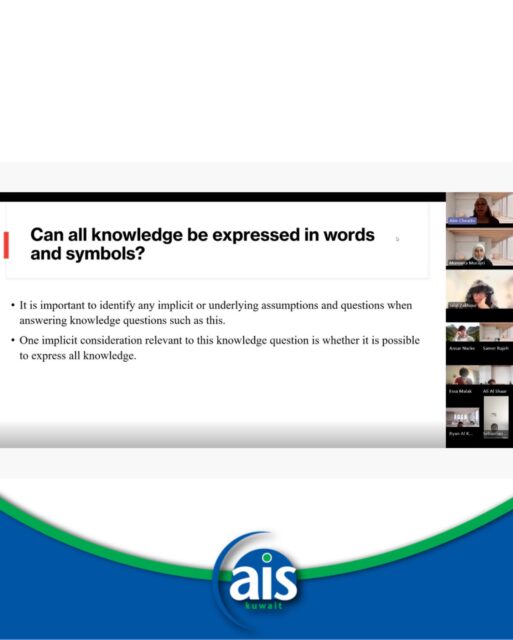In TOK during this virtual school period, resilience is not just about getting through challenges. It is about thinking through them. Our students continue to question, reflect, discuss, and grow, even from a distance. Through conversation, perspective-taking, and critical thinking, TOK reminds us that learning remains powerful even in uncertain times. Resilience in TOK means staying curious, staying engaged, and continuing to make meaning together.

#TOK #TheoryOfKnowledge #VirtualSchool #Resilience #HighSchoolLearningIBDP