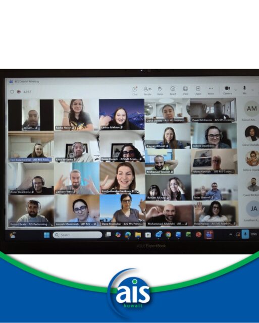 On Tuesdays, the MS Division hosted a meeting led by the leadership team. They started with a quick SEL check-in and then had some fun with Kahoot! 

Over 30 members joined! 🎉
They added to the excitement by selecting top 3 winners and delivering coffee to their homes.

So proud of our MS Division!

#aisq8 #aisq8ms #leadershipteam #msteam