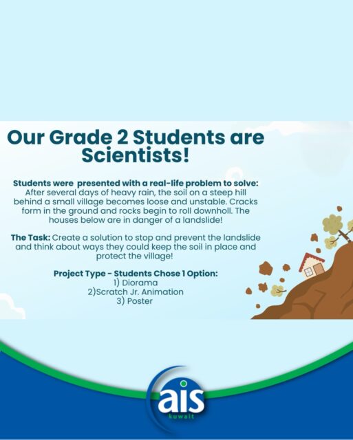 So proud of our Grade2 students for thinking out of the box! Swipe left to see some of their creative work 🤩⛰️

#aisq8inspires #aisq8 #problemsolvingskills #ibpyp