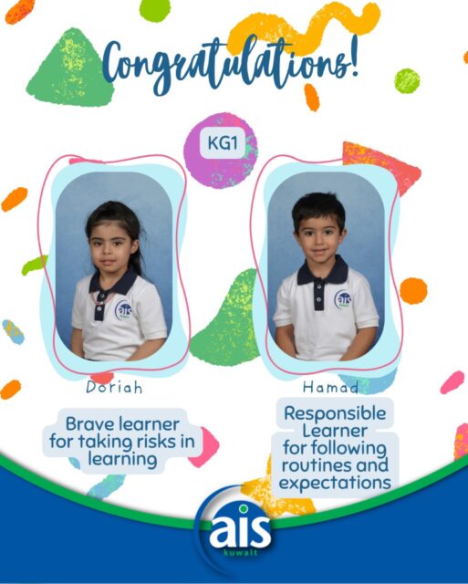 We are celebrating our students’ hard work, perseverance, and growth as they overcome challenges throughout their learning journey — all in alignment with Positive Discipline principles. 🌟

Congratulations to our students for the Student Positive Discipline Awards❤️

#sel #aisq8 #positivelearningenvironment